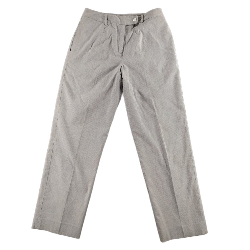 Pendleton Seersucker Striped Trousers Size 6 Petite Classic Tailored Business